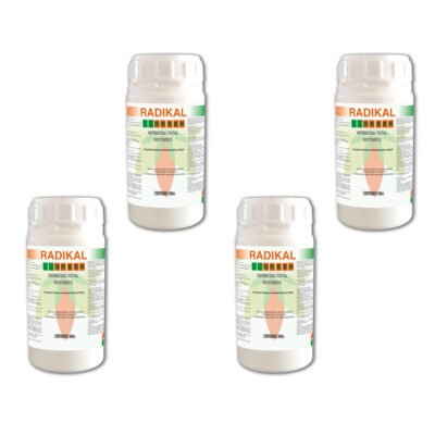 Herbicide Radikal Professionnel 4x500ml Tous Jardins